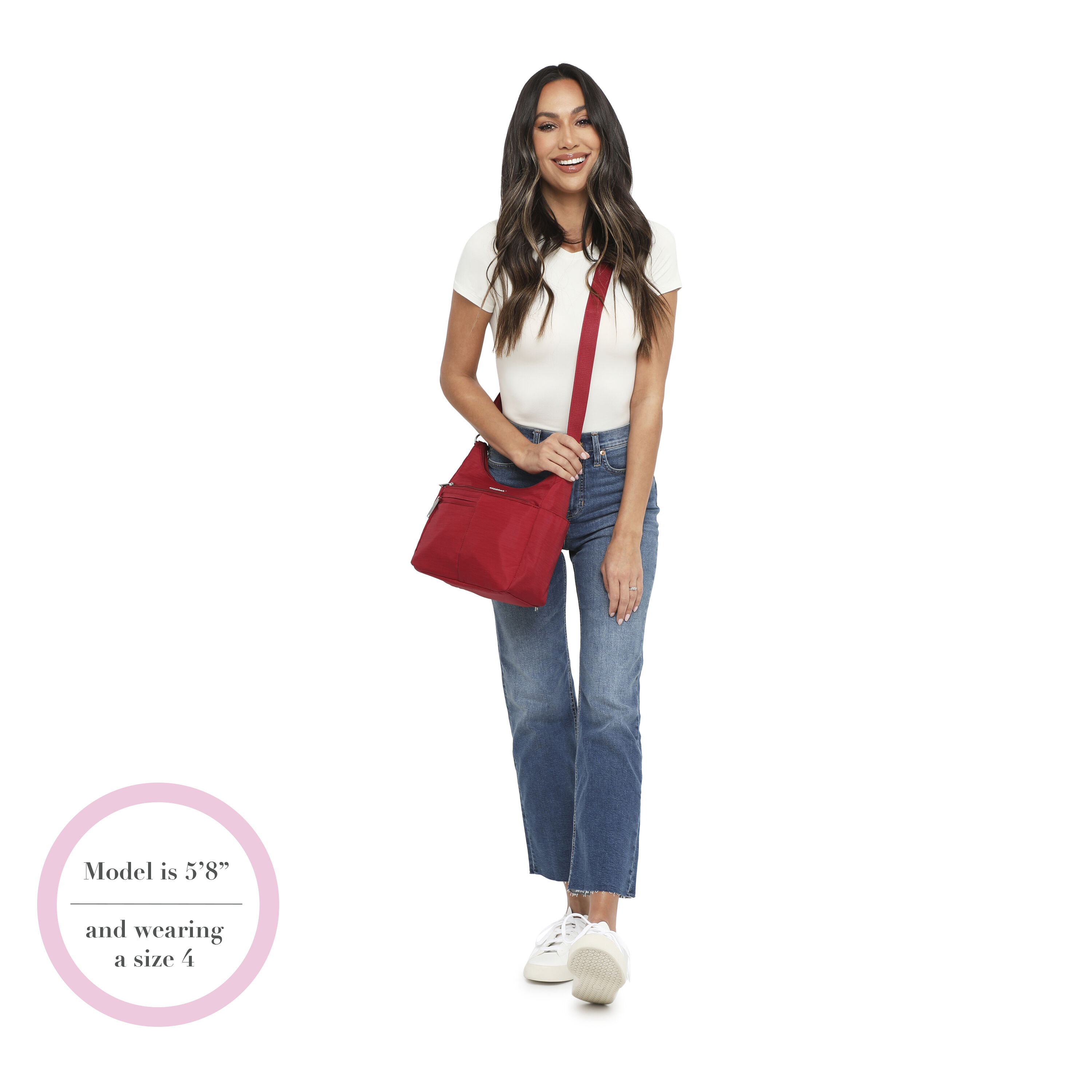 Securtex&reg; Classic Anti-Theft Free Time Crossbody Bag