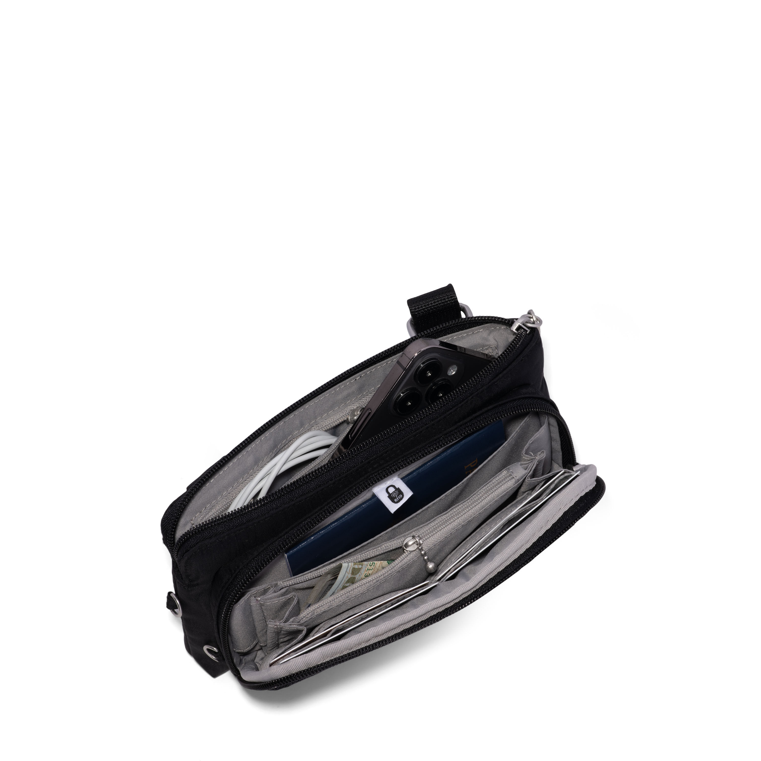 Securtex&reg; Classic Anti-Theft Mini Wallet Crossbody