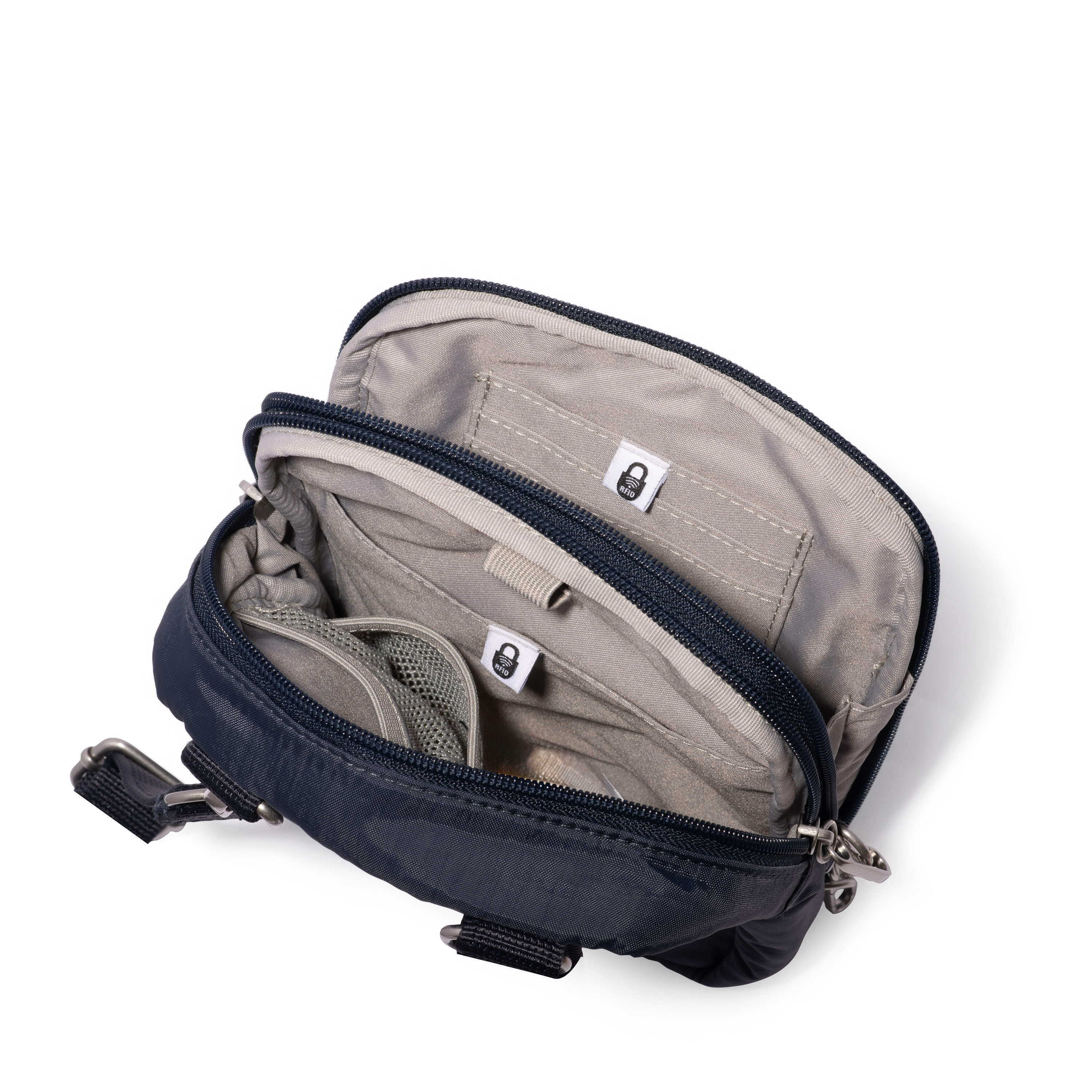 Securtex&reg; Classic Anti-Theft Mini Everything Crossbody