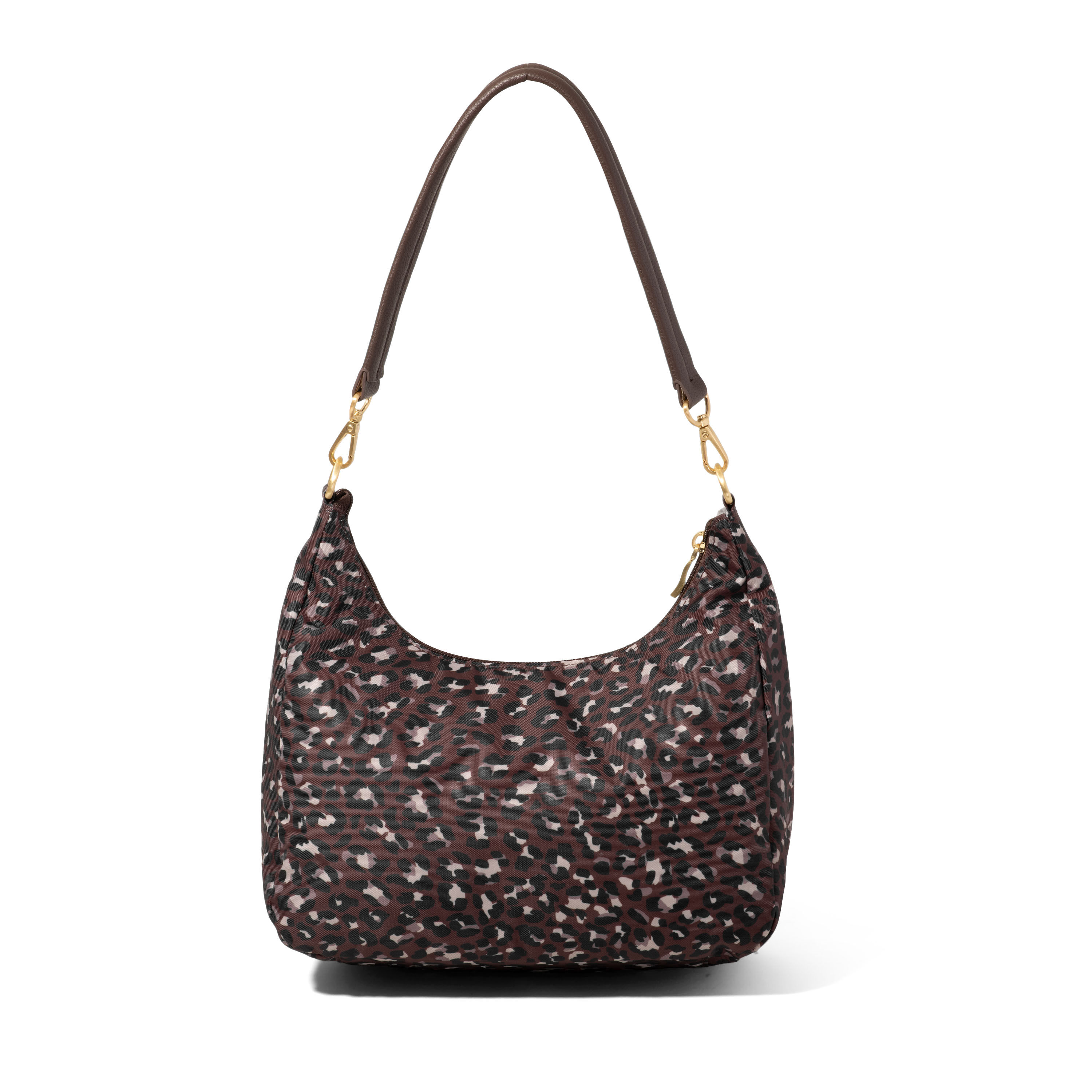 Coastal Flip Lock Half Moon Bag