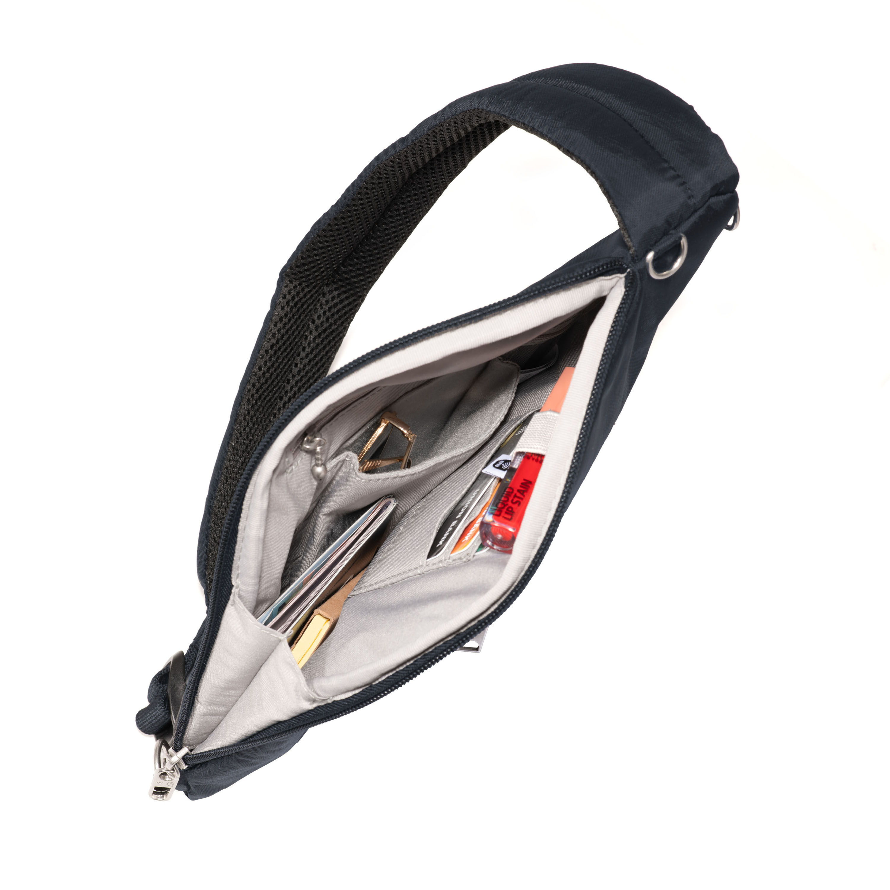 Securtex&reg; Anti-Theft Half Moon Sling Bag