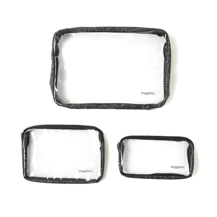 Clear Travel Pouches