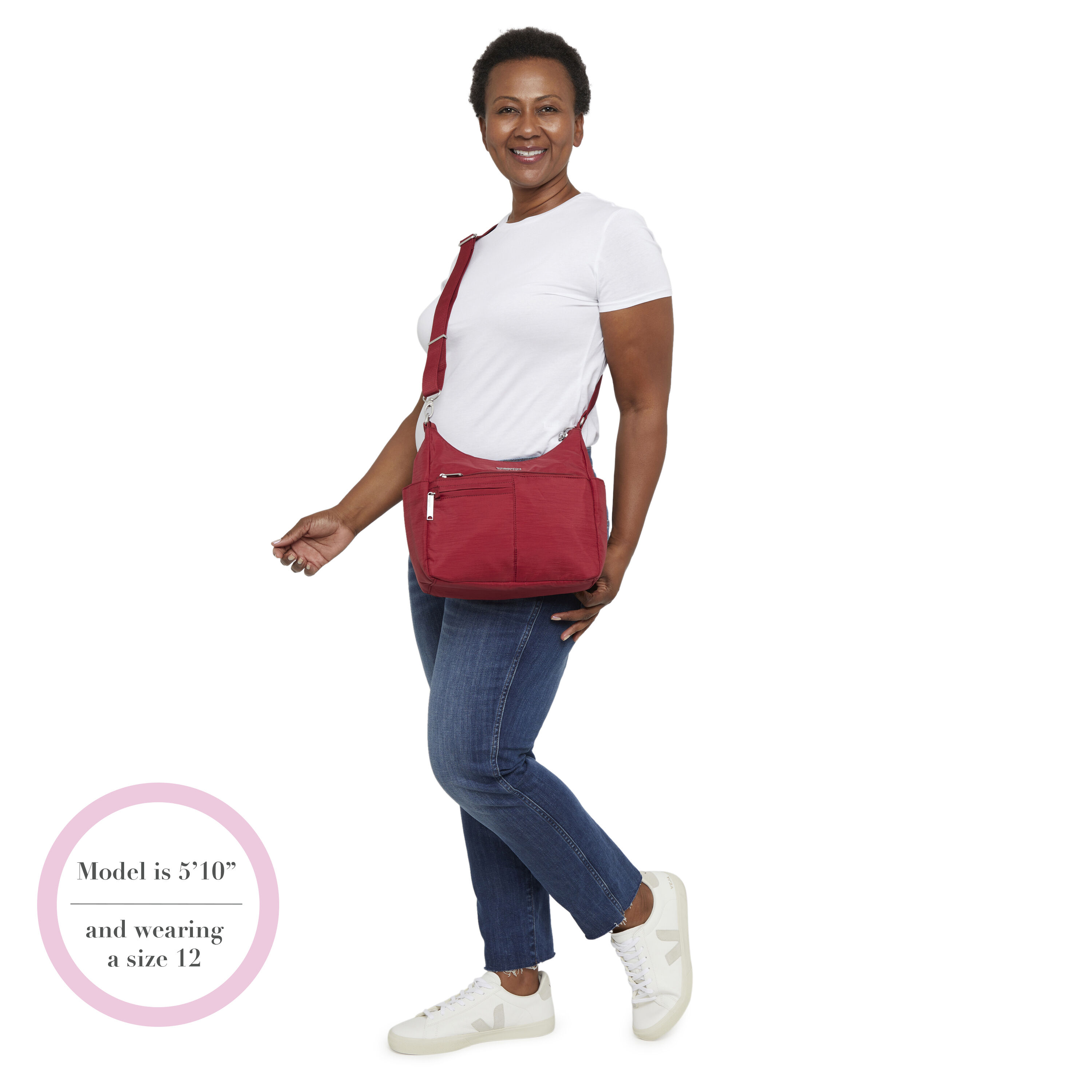 Securtex&reg; Classic Anti-Theft Free Time Crossbody Bag