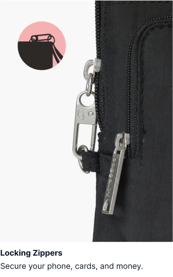 Locking Zippers