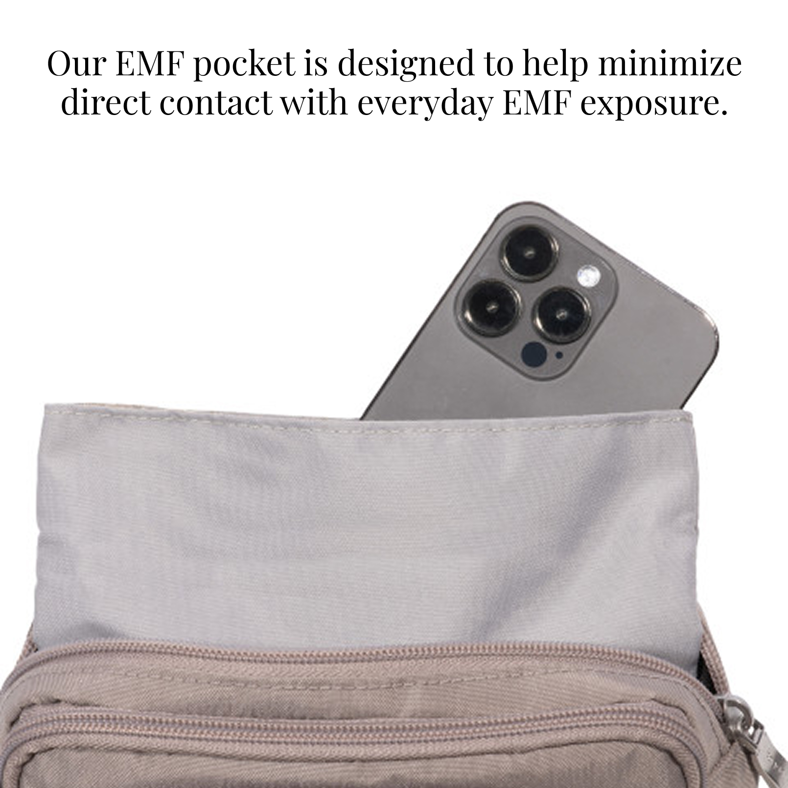 EMF Blocking Pocket - Trifecta Crossbody