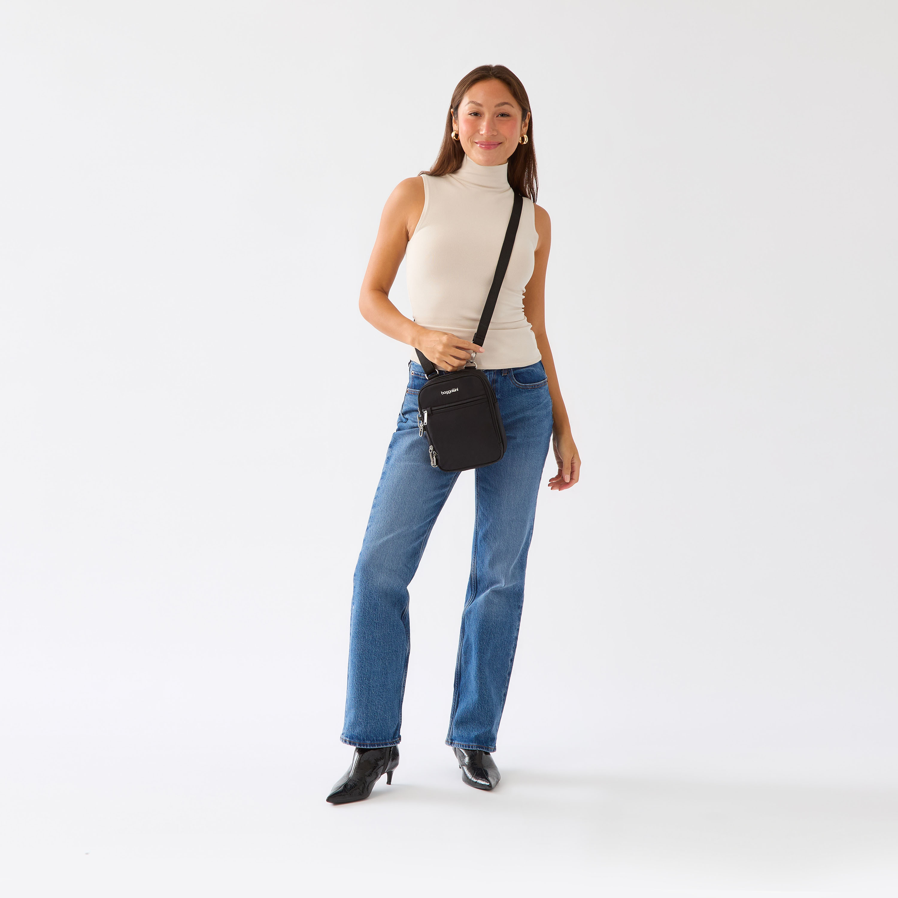 Securtex® Classic Anti-Theft Mini Everything Crossbody