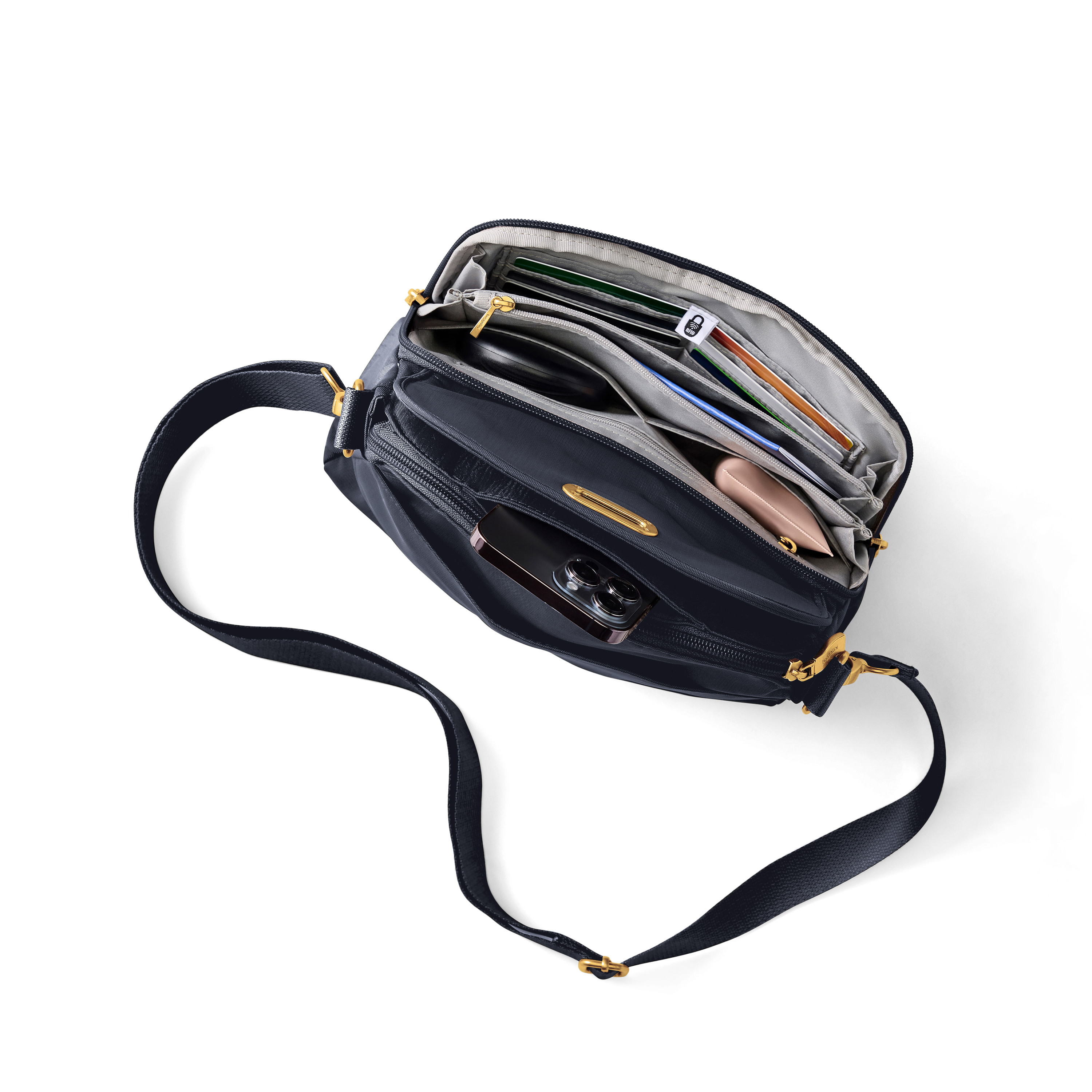 Coastal Flip Lock Crossbody