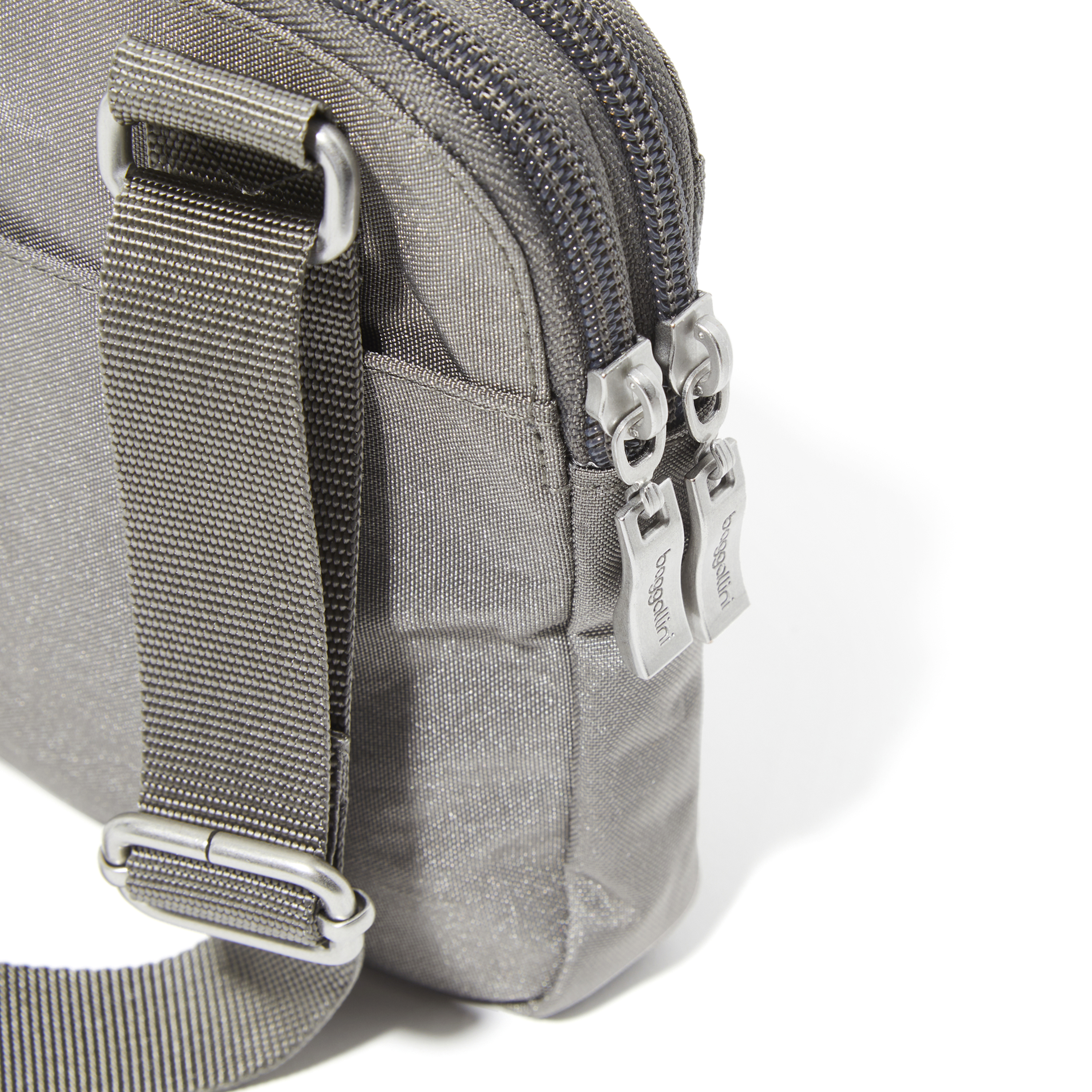 Double Zip Medium Crossbody