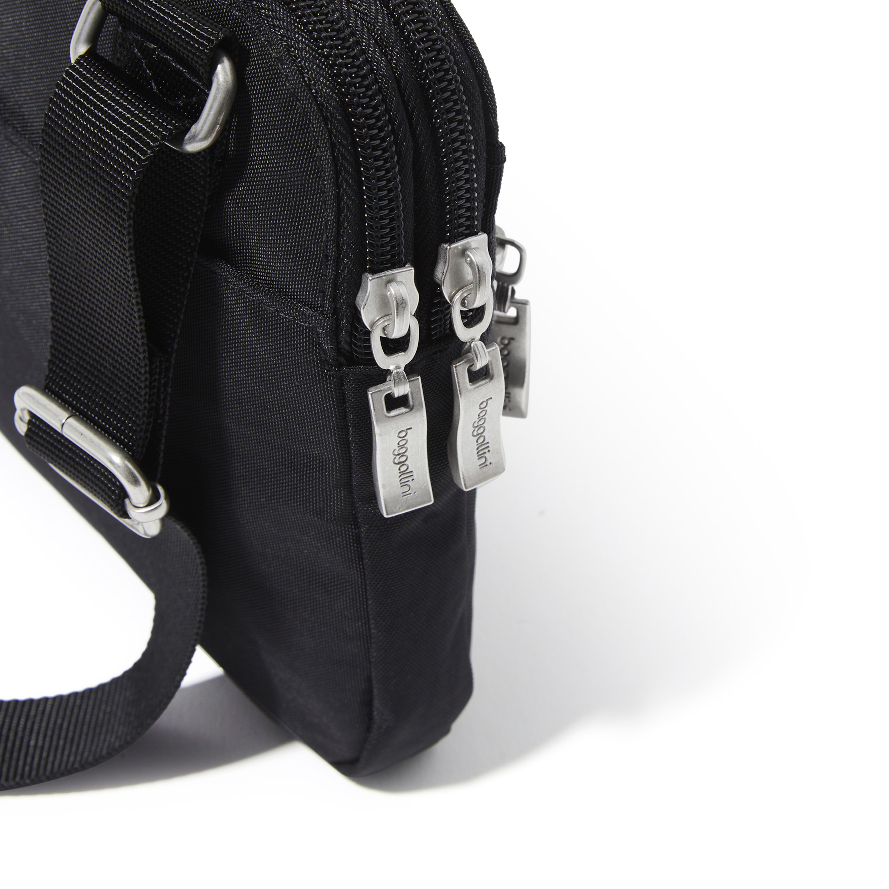 Double Zip Medium Crossbody