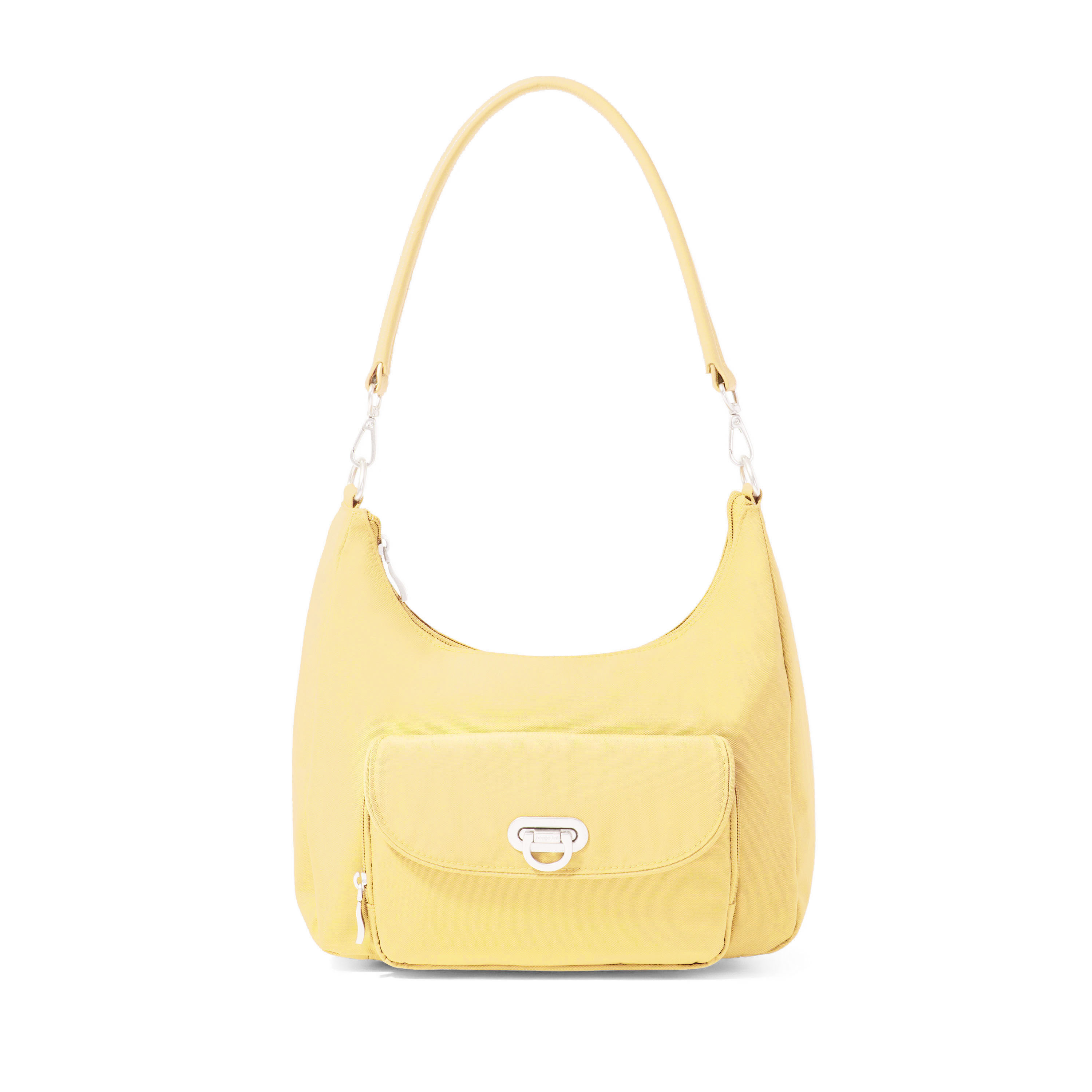 Coastal Flip Lock Half Moon Bag