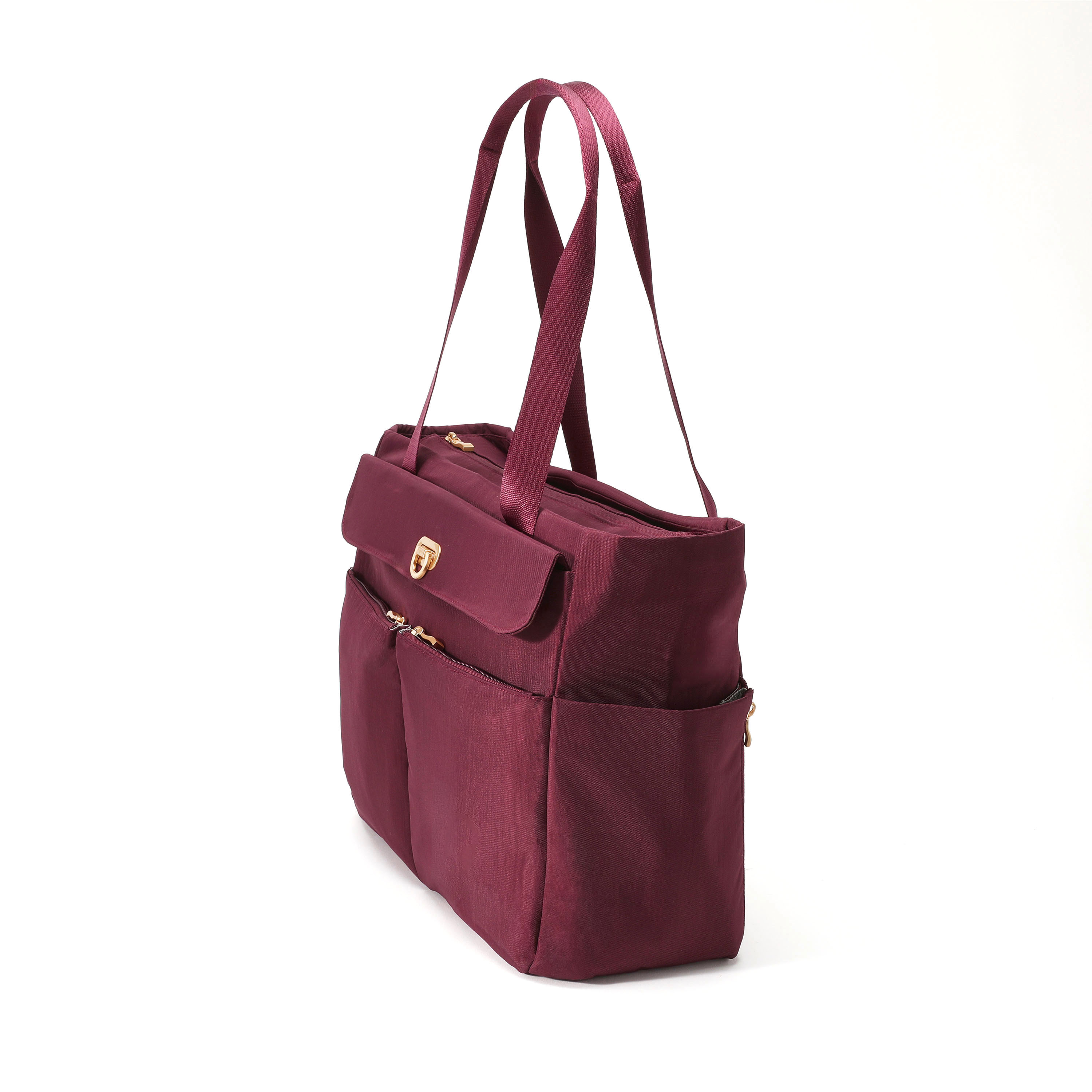 Coastal Flip Lock Tote
