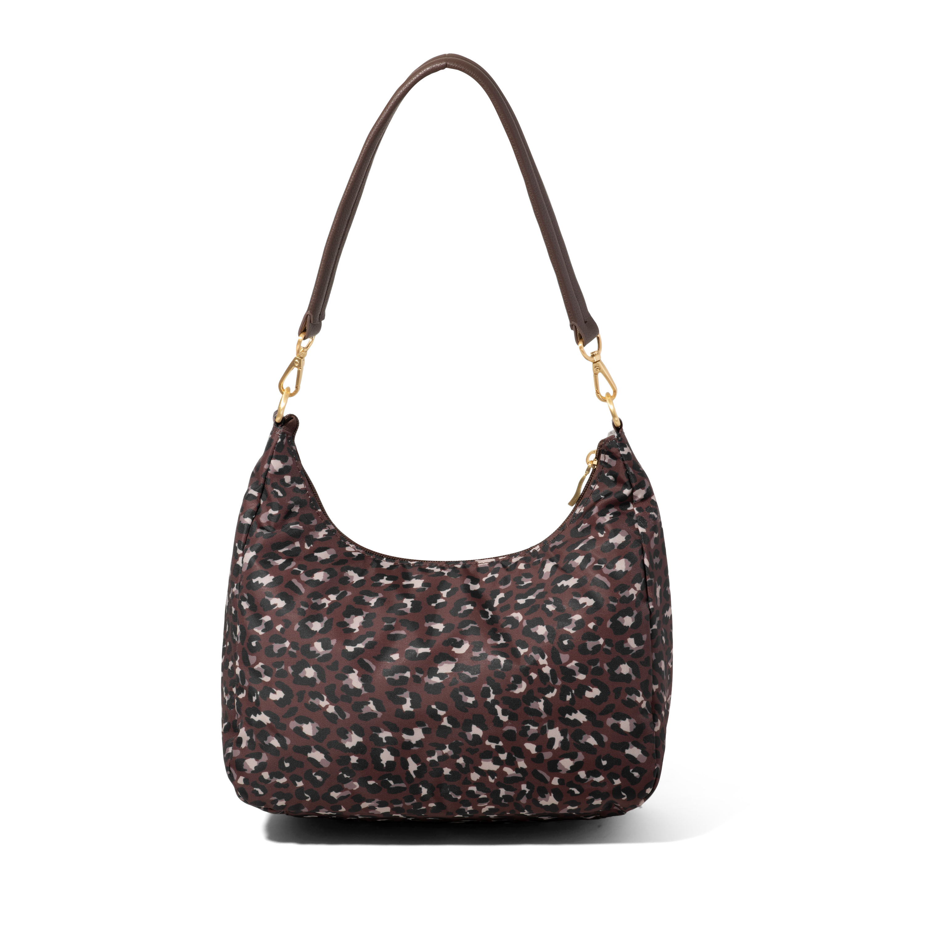 Coastal Flip Lock Half Moon Bag