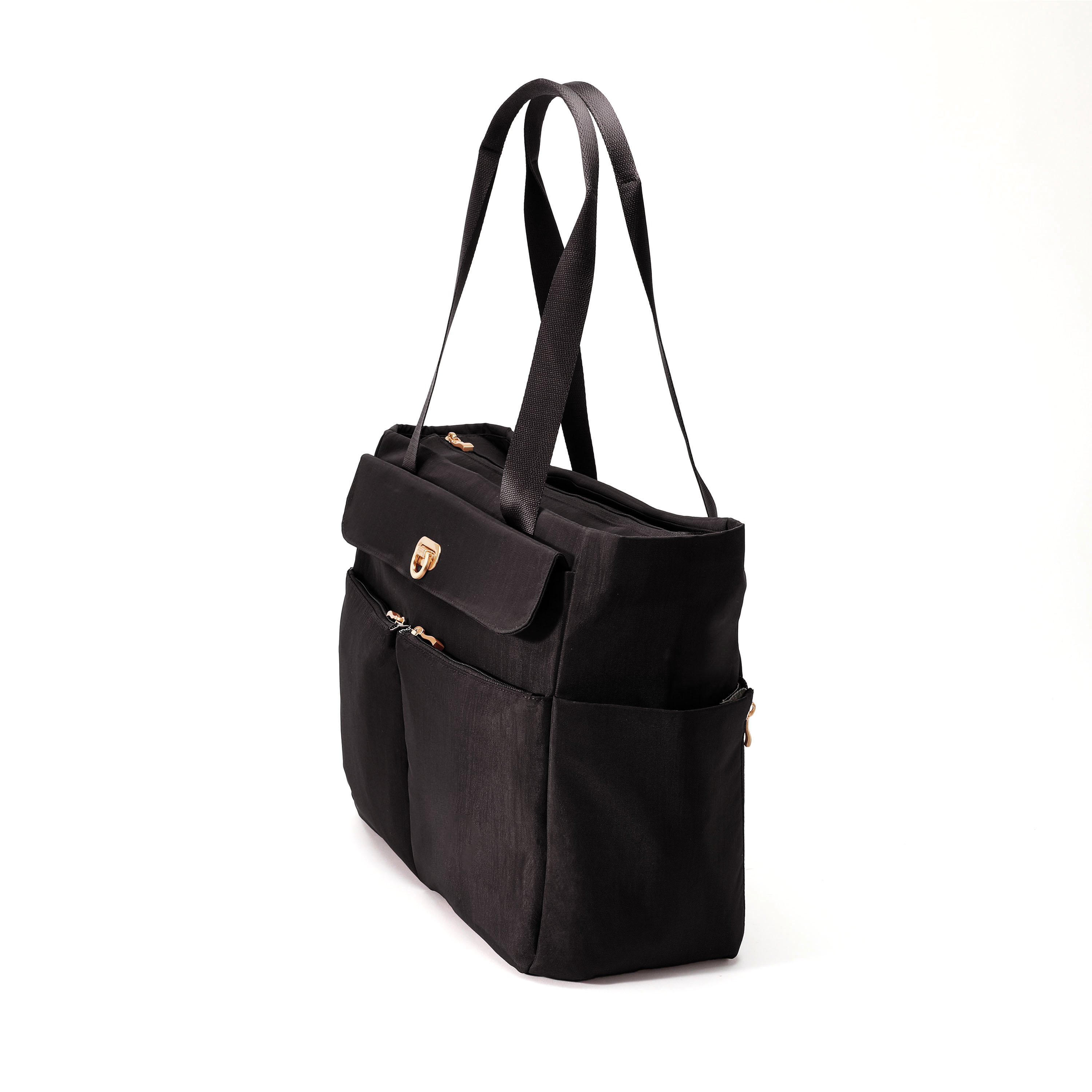 Coastal Flip Lock Tote